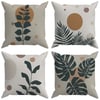 Evdek Botanical 4'lü Kırlent Kılıf Ds17 45x45 Cm
