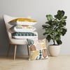 Evdek Botanical 4'lü Kırlent Kılıf Ds7 45x45 Cm