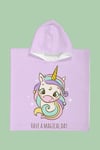 Evdek Magical Unicorn Panço Plaj Havlusu