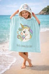 Evdek Moon Unicorn Çocuk Panço Plaj Havlusu - 7053612