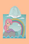 Evdek Rainbow Mermaid Çocuk Plaj Havlusu