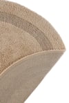 İrya Puffed Banyo Paspası Bej 100x100 Cm