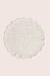 İrya Scallop Banyo Paspası Ekru 90x90 Cm