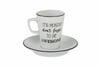 Porland Be Happy Tabaklı Kahve Fincanı 95 Cc