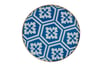 Porland Morocco Ds2  Mavi Düz Tabak 20 Cm