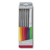 Victorinox Renkli Domates ve Sofra Bıçağı 6 Parça 11cm - 6.7839.6G