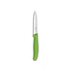 Victorinox SwissClassic Tırtıklı Soyma Bıçağı Yeşil 10 Cm
