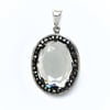 Larentia oval taşlı (zincir hediyeli)
