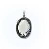 Larentia oval taşlı (zincir hediyeli)
