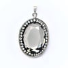 Larentia oval taşlı (zincir hediyeli)