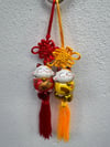 Maneki Neko Çanlı Duvar Süsü