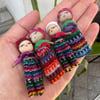 Worry Dolls Bebekleri 4'lü