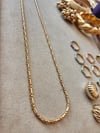 Bujiteri küpeLa MervARA BORU ZİNCİR GOLD KOLYE 60 CMARA BORU ZİNCİR GOLD KOLYE 60 CM