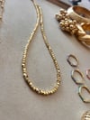 Bujiteri küpeLa MervCIRCLE CHOCKER GOLD KOLYE 38 CMCIRCLE CHOCKER GOLD KOLYE 38 CM