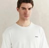 GANT Erkek Beyaz Kısa Kollu T-Shirt