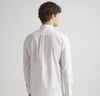 GANT Erkek Beyaz Regular Fit Düğmeli Yaka Broadcloth Gömlek