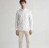 GANT Erkek Beyaz Regular Fit Düğmeli Yaka Broadcloth Gömlek
