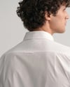 GANT Erkek Beyaz Slim Fit Düğmeli Yaka Broadcloth Gömlek
