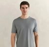 GANT Erkek Gri Kısa Kollu T-Shirt