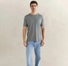GANT Erkek Gri Kısa Kollu T-Shirt