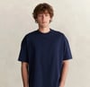 GANT Erkek Lacivert Kısa Kollu T-Shirt