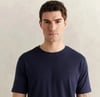 GANT Erkek Lacivert Kısa Kollu T-Shirt