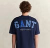 GANT Erkek Lacivert Kısa Kollu T-Shirt