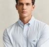 GANT Erkek Mavi Regular Fit Çizgili Logolu Gömlek