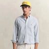 GANT Erkek Mavi Regular Fit Çizgili Logolu Gömlek