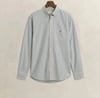 GANT Erkek Mavi Regular Fit Çizgili Logolu Gömlek