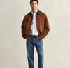 GANT Erkek Mavi Regular Fit Çizgili Logolu Gömlek