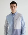 GANT Erkek Mavi Regular Fit Klasik Yaka Çizgili Gömlek
