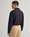 GANT Erkek Siyah Slim Fit Düğmeli Yaka Broadcloth Gömlek