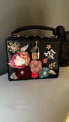 ByFuly Shine Flowers Black Çanta
