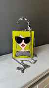 ByFuly Sparkle Green Çanta