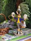 Alice Purple Tea Time dev decor 58 cm