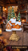 autumn village deco oranj