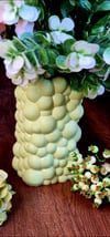 bubble vazo fıstık yeşili 21 cm