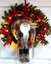 Dear santa kapı süsü 55*65     noel baba boyu 45 cm