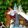 hanging santa 9 cm