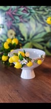 Limonlu ayaklı kase 22 cm