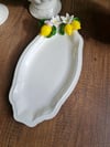Limonlu kayık tabak