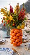 Limonlu vazo oranj 26 cm