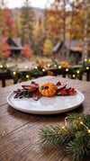 marsala&pumpkin servis tabak 29 cm