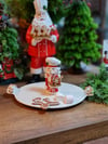 nutcracker circus tabak kırmızı 30 cm