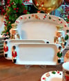 NUTCRACKER&CHRİSTMAS  29 cm dikdörtgen sunum tabağı