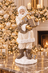 santa gifts 44 cm champagne