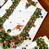 Santa's Deer runner 138*50cm