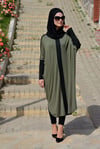 Bantlı Salaş Tunik-Haki