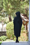 Etnik Yaka Salaş Tunik-Siyah